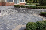 Alvin Texas After Picture.. Galveston, Texas, Belgard Brick Paver Patio, Arbor, Outdoor Kitchen
