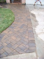 Seabrook, Kemah, Texas, Interlocking Brick Paver, Patio, Retaining Wall, Landscaping