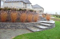 Interlocking Paver Patio, Retaining Walls, Drainage System