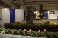 Ford Field Home and Garden Show, Fountain, Interlocking Pavers, Retaining Walls