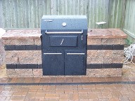 Alvin, Texas, Custom BBQ, Interlocking Brick Paver Patio, Retaining Wall Alvin, Texas, Custom BBQ, Interlocking Brick Paver Patio, Retaining Wall
