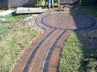Alvin, Texas, Interlocking Paver Patio, Retaining Wall, Custom BBQ