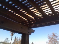 Bay Town, Texas, Pergola, Belgard Interlocking Pavers, And Free Standing Retaining Wall