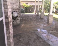 Clear Lake, The Bay Area..Paver Patio and Walkway, Belgards Mega Urbana