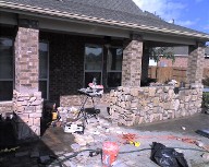 Before, Pearland, Texas, Outdoor Kitchen, Veneer Stone, Retaining Wall, Brick Paver Patio Before, Pearland, Texas, Outdoor Kitchen, Veneer Stone, Retaining Wall, Brick Paver Patio