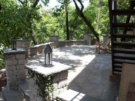 Houston, Texas. Belgard, Country Manor Retaining Wall