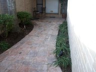 Houston, Interlocking Pavestone Pavers, Landscaping