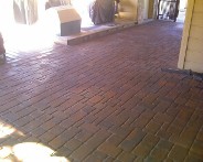 After Picture, Houston, Texas, Belgard Brick Paver Patio