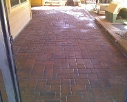 After Picture, Houston, Texas, Belgard Brick Paver Patio