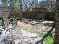 Friendswood, Texas, Interlocking Brick Pavers, Stone Veneer Retaining Wall, Fountain, Flagstone Walkway