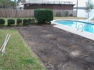 Nassau Bay, Texas, Pool Surrounding, Steps, Interlocking Brick Paver Patio
