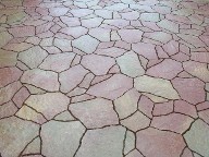 Galveston, Texas, Belgard Interlocking Flagstone Brick Paver Patio