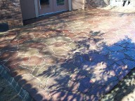 Galveston, Texas, Belgard Interlocking Flagstone Brick Paver Patio