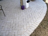Texas City, Texas, Belgard Holland Interlocking Paver Patio
