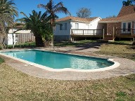 Nassau Bay, Texas, Pool Surrounding, Steps, Interlocking Brick Paver Patio