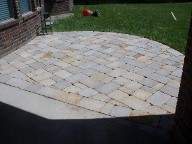 League City, Texas, Belgard Interlocking Brick Paver Patio
