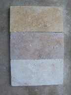 Travertine Sample colors