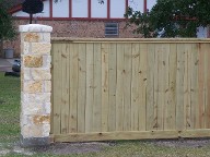 Santa Fe, Texas, Column and Fencing Santa Fe, Texas, Column and Fencing