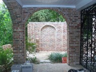 Houston, Texas, After Picture, Columns and Fencing Houston, Texas, After Picture, Columns and Fencing