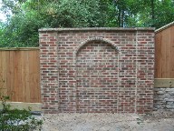 Houston, Texas, After Picture, Columns and Fencing Houston, Texas, After Picture, Columns and Fencing