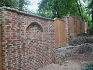 Houston, Texas, After Picture, Columns and Fencing Houston, Texas, After Picture, Columns and Fencing