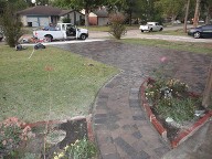 Houston Texas Pavestone Driveway