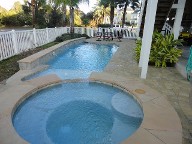 Galveston Pool Deck Belgard cobble stone brick pavers landscaping