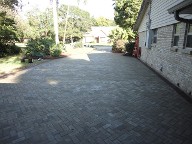 Friendswood Texas Pavestone Driveway Walkway Drainage Pool Surounding Pergola