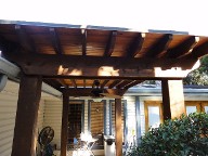 Friendswood, Texas Pergola Brick Pavers Pool Decking Drainage System Landscaping