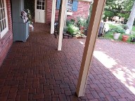 Clear Lake Houston Belgards Brick Paver Patio
