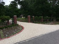 Channel View Texas, Retaining Wall, Columns, Drainage System